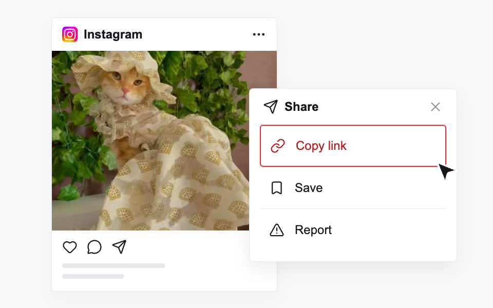 Copy the link